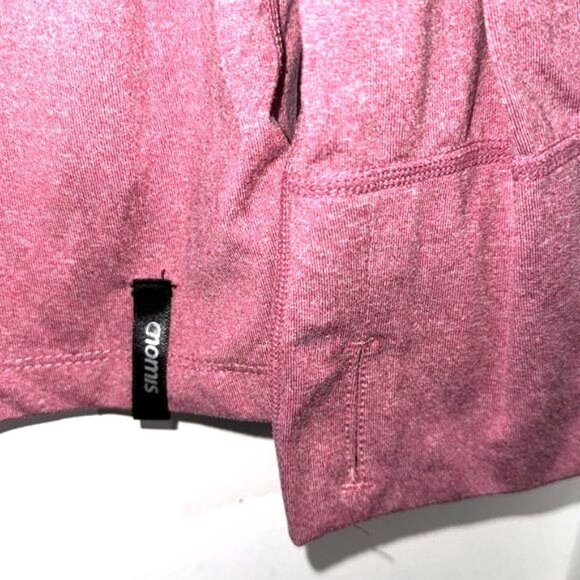 Nomis Womens XL Long Sleeve Maroon Zip-Up Pullover - Picture 4 of 7